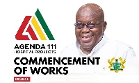 President Akufo-Addo on August 17 cut sod for the commencement of the project in Trede