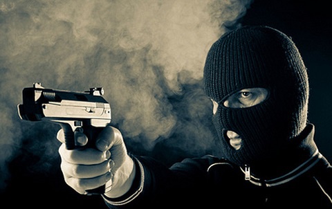 The unknown masked men wielding guns shot the three victims to death