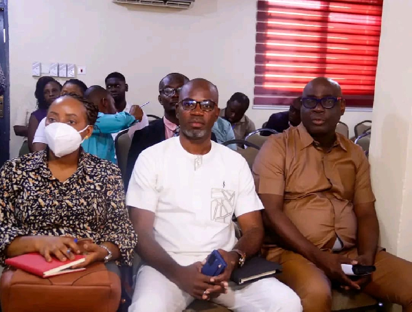 The parliamentary delegation was led by Dr Thomas Winsum Anabah