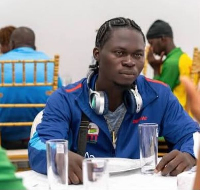 Ghana men's table tennis coach Robert Amartey