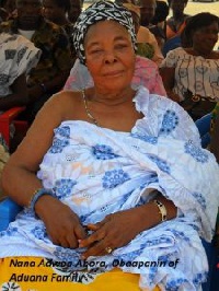 Nana Adwoa Aboraa of Aduana family