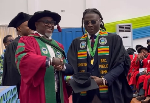 What Stonebwoy said after his graduation from GIMPA