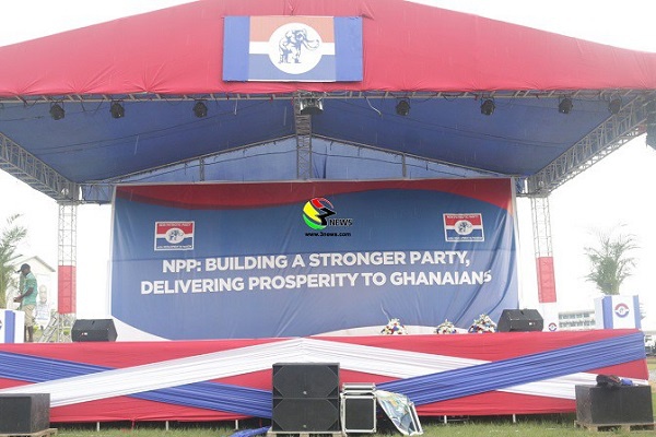 The stage will only be for designated speakers like President Nana Akufo-Addo
