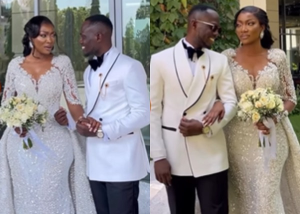 Agyemang Badu has tied the knot with Regitta Affua Arthur