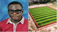 Robert Coleman with the over view of the latest Accra Academy Astroturf