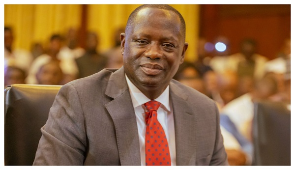 Minister of Lands and Natural Resources, Emmanuel Armah-Kofi Buah