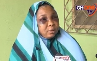 Habiba Halid says she was beaten by her husband over a misunderstanding