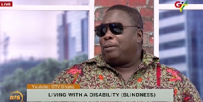 Dr Peter Obeng-Asamoa, Executive Director of the Ghana Blind Union.