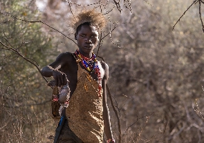 Hadza people come from Tanzania. Photo: Wikimedia Commons/r A_Peach