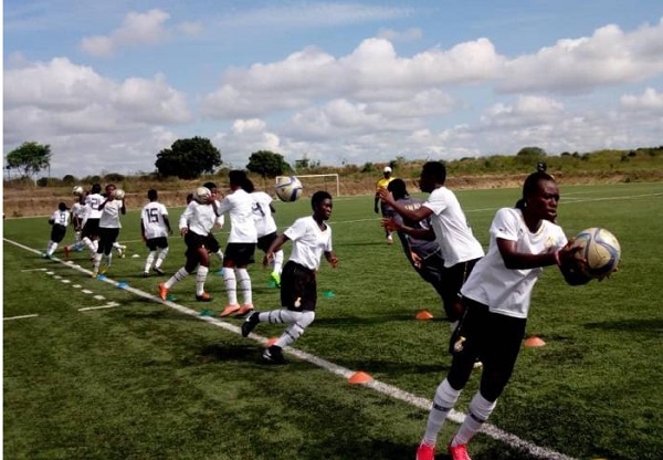 Black Queens players are preparing for the 2018 AWCON