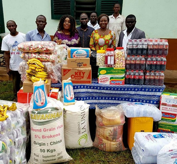 Amaky Dede gave out list of items to the children's home