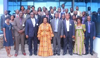Some members of the Aviation Ministry who underwent the training