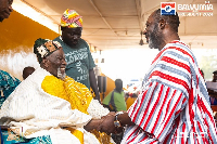 Overlord of Dagbon, Yaa Naa Mahama Abukari Gariba II and NAPO