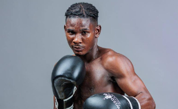 Ghanaian boxer Theophilus Allotey
