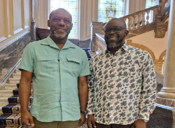 Dr. Mathew Opoku Prempeh and Kwaku Bimpeh