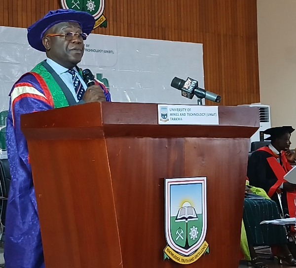 Vice Chancellor of UMaT, Prof Richard Kwasi Amankwah