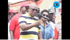 Former president John Mahama said the new digital address system can be accessed using a google map
