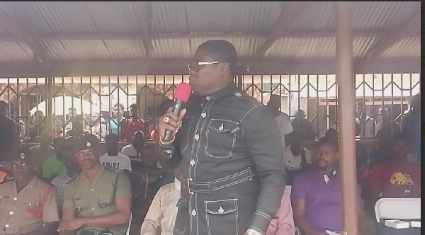 Frank Osei is the Chairman of the Ashanti chapter of GNASSM