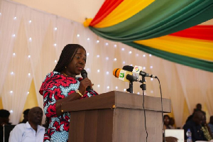 Minister for Trade, Agribusiness and Industry, Elizabeth Ofosu-Adjare