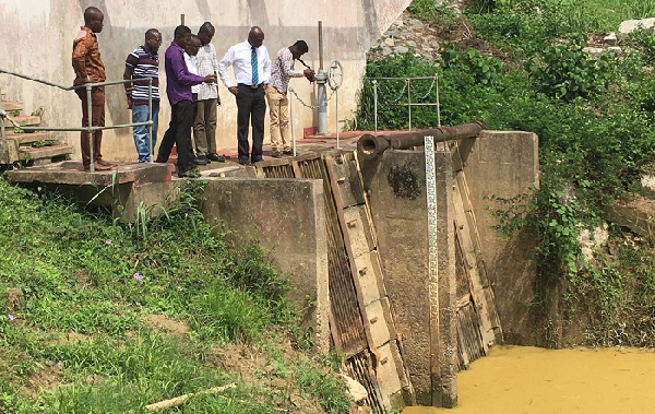 The Kyebi Water Treatment Plant hasn't operated in months due to pollution of Birim River