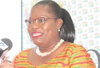 former Minister of Gender, Children and Social Protection Nana Oye Lithur