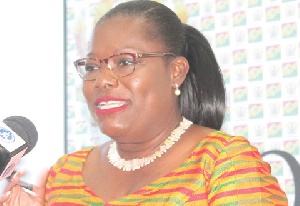 former Minister of Gender, Children and Social Protection Nana Oye Lithur