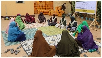 Somali women at an alternative rite of passage training session conducted by UNFPA in Mogadishu