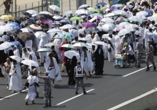 Pilgrims on Hajj Pilgrimage