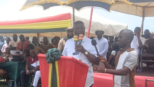 Emmanuel Armah-Kofi Buah is the Minister of Lands and Natural Resources