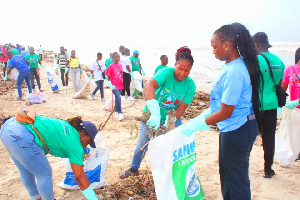 The exercise aimed at ensuring a cleaner ocean environment