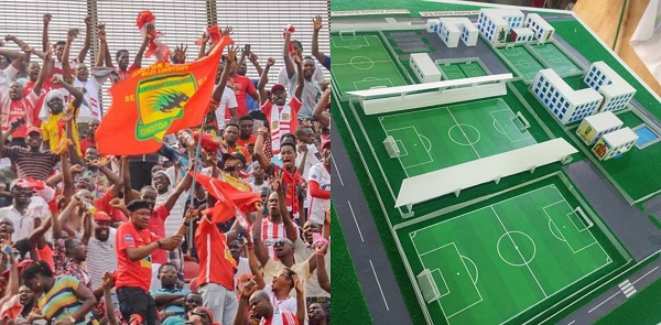 Asante Kotoko announce reconstruction of Adako Jachie training complex