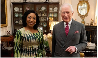 Shirley Ayorkor Botchwey and King Charles