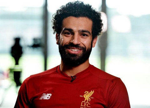 Liverpool forward ,Mohammed Salah