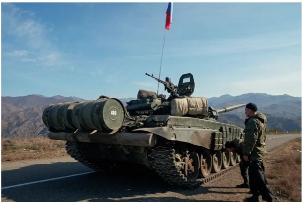 The Lachin corridor, which allows supplies from Armenia to reach Nagorno-Karabakh