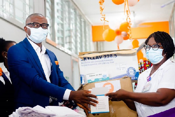 Fidelity Bank undertakes CSR activity at the Korle Bu Hospital