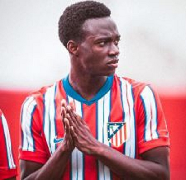 Taufik Seidou will play for Atletico Madrid in the 2025 FIFA Club World Cup