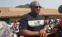 Mr Mahama took a sarcastic jab at the NPP at a unity walk in the Brong Ahafo Region Saturday morning