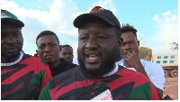 Samuel Hadjor, a member of the NDC’s Mining Committee among other supporters