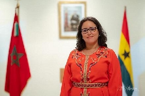 The Moroccan Ambassador to Ghana, Her Excellency Imane Quaadil