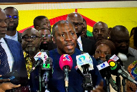 A filr photo of Minority leader Afenyo Markins