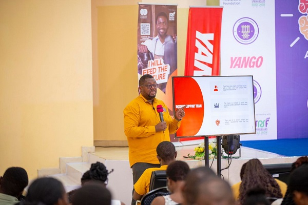 The year-long activity kicked off on May 23 at the Isser Hall of the University of Ghana