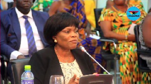 Justice Agnes Mercy Abla Dordzie appeared before the vetting Committee today
