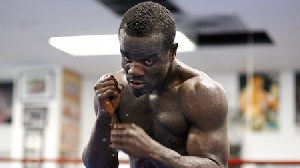 World Champion, Joshua Clottey