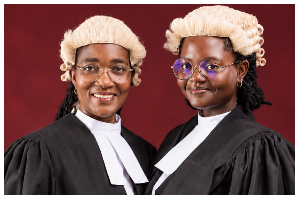 Dr Hazel P Berrard Amuah (L) and Adwuwa Fynna Nhyira Berrard Quayson Dr Hazel P Berrard Amuah (L) and Adwuwa Fynna Nhyira Berrard Quayson