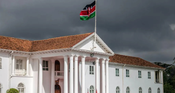 The president's official residence is heavily guarded