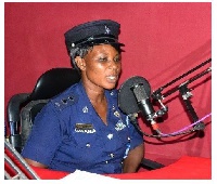 ASP Irene Serwaa Oppong is Central regional PRO of Ghana Police Service