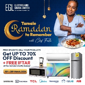 Electroland will serve free Iftar meals prepared by Chef Faila for 10 days