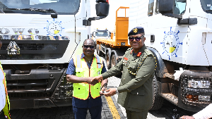 The commissioning ceremony was held at the port premises