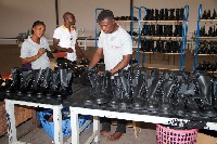 The shoe factory was the footwear division of the erstwhile Ghana Industrial Holding Corporation