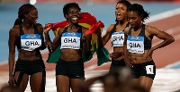Ghana's women's 4x100m relay team